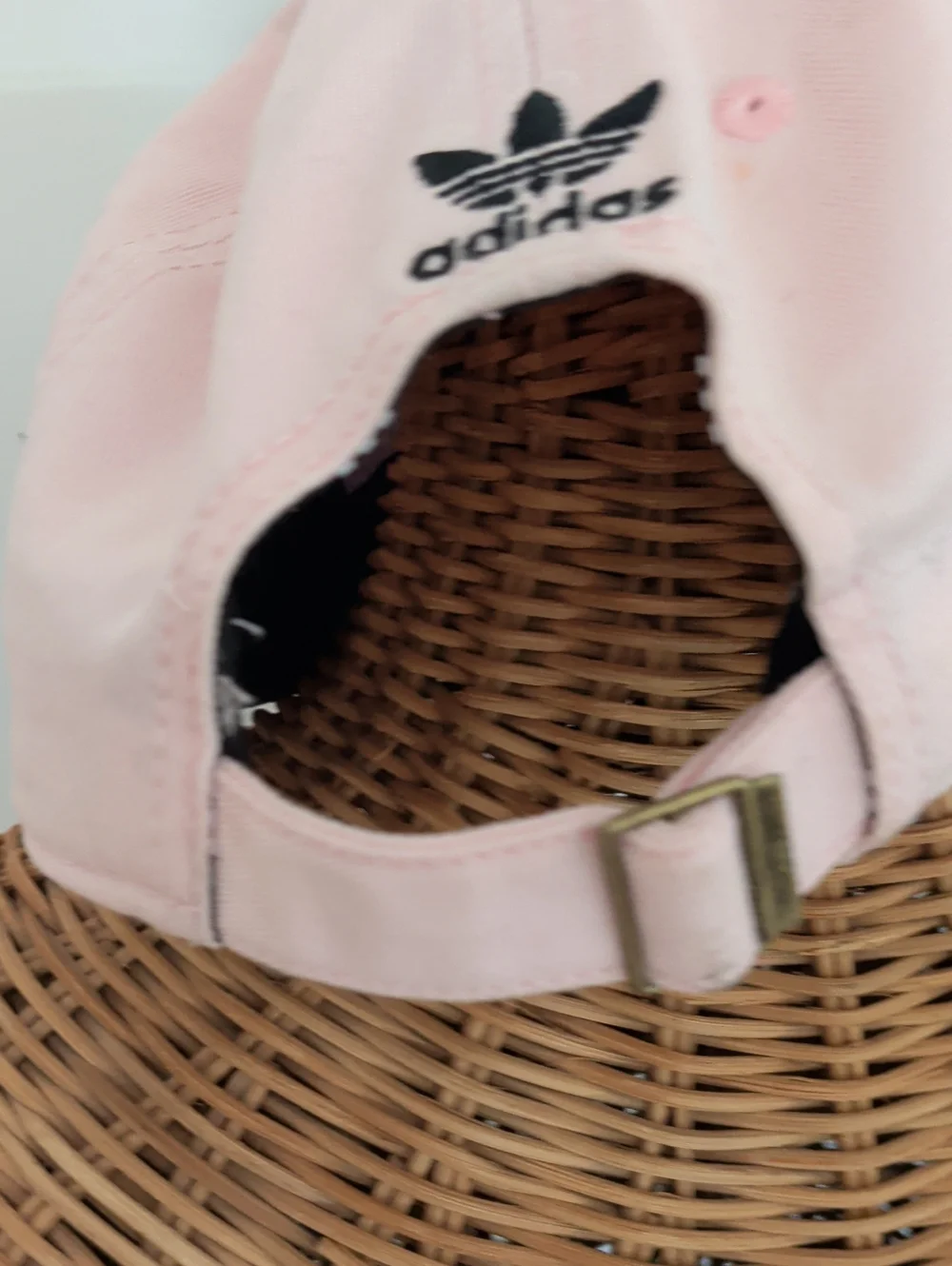 Adidas Women's Seersucker Fashion Hat Pink